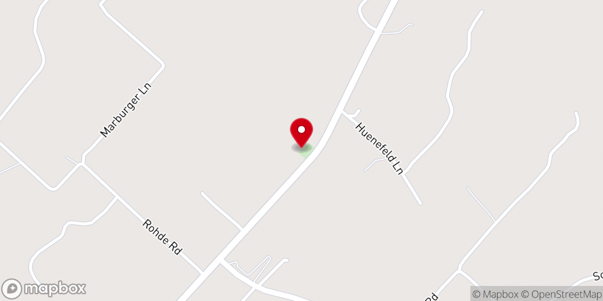 Map showing location of St. Martin Catholic Church