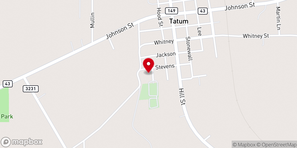Map showing location of Church of the Living Waters