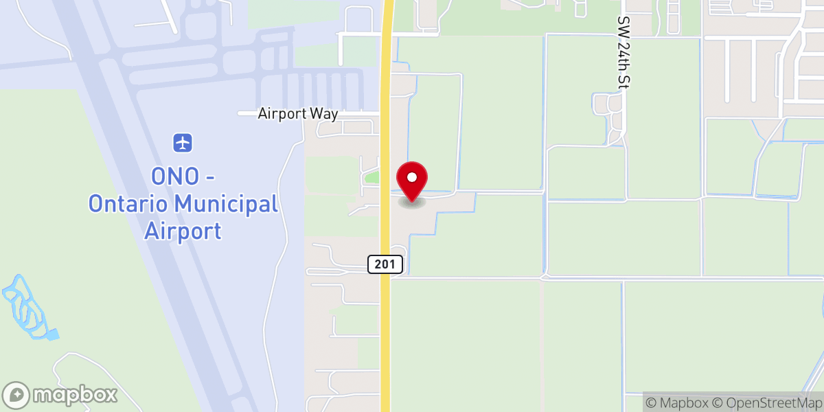 Map showing location of Sunrise Christian Church