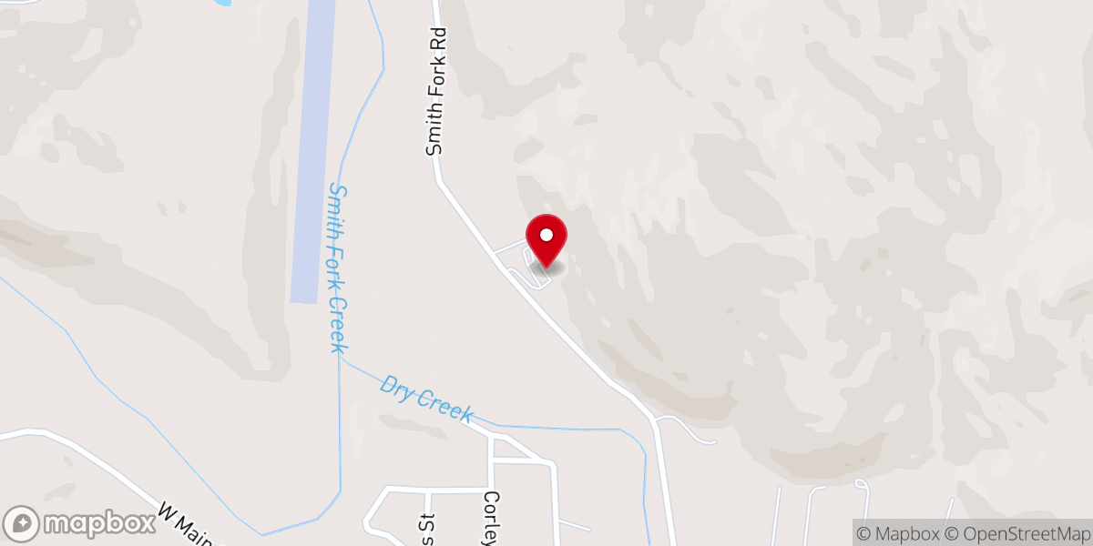 Map showing location of Faith Congregational Methodist Church
