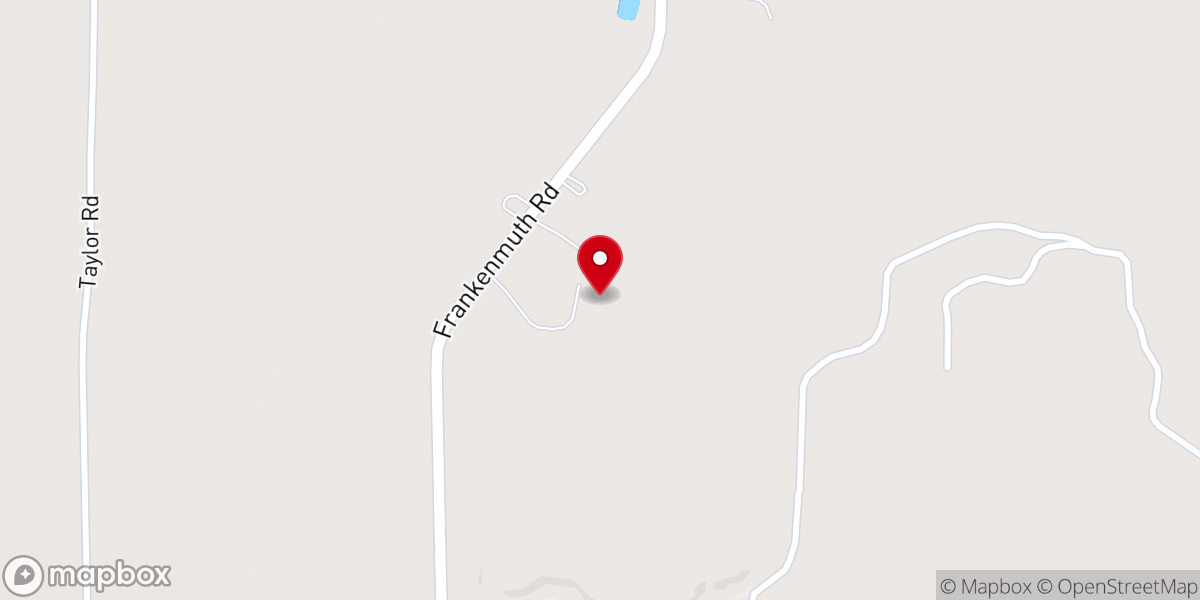 Map showing location of Calvary Chapel Fellowship