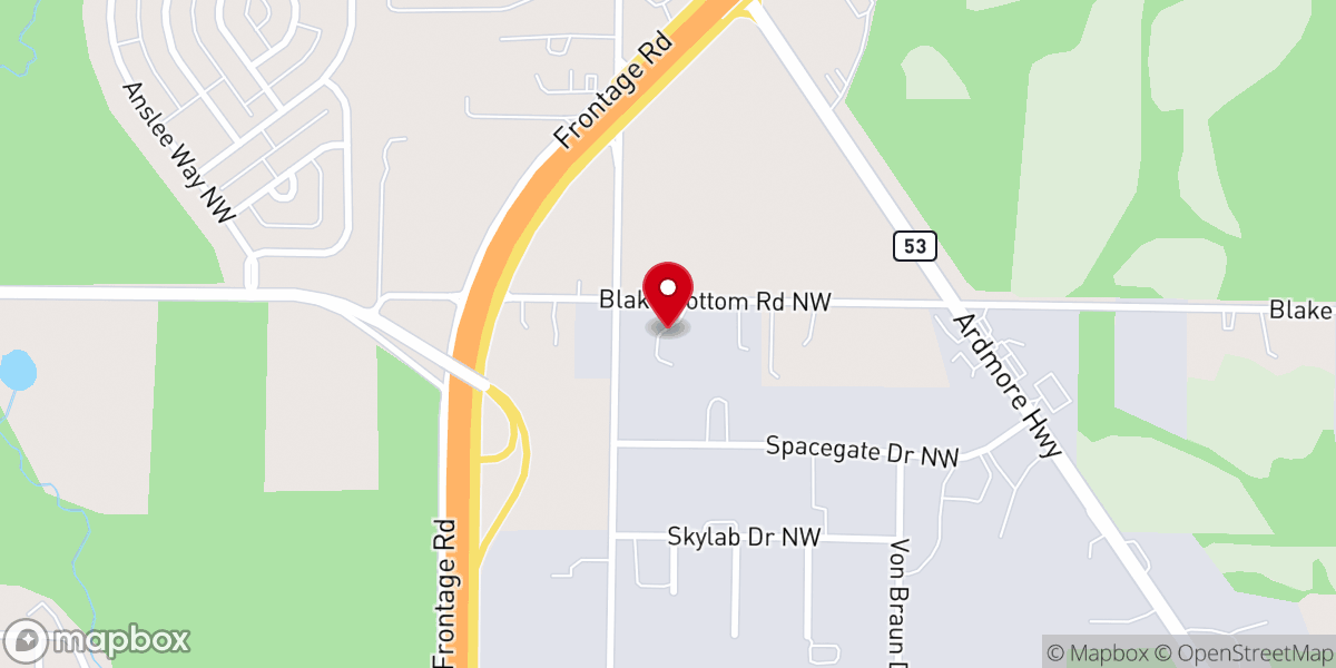 Map showing location of Moses Chapel