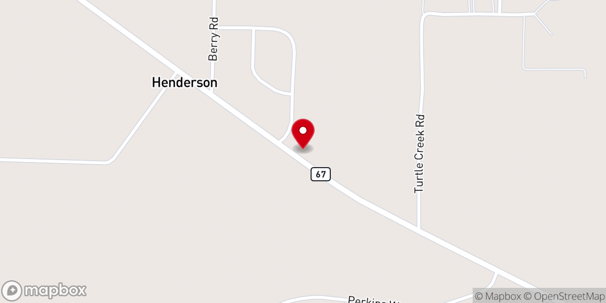 Map showing location of Church of God of Prophecy