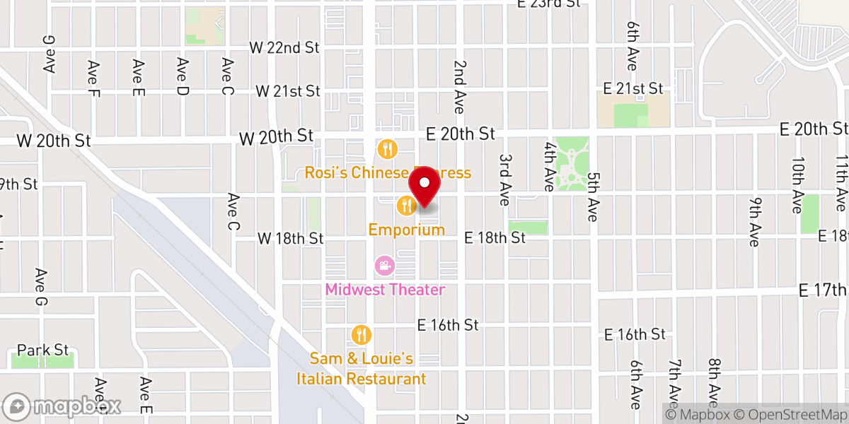 Map showing location of Potter's Wheel Ministries