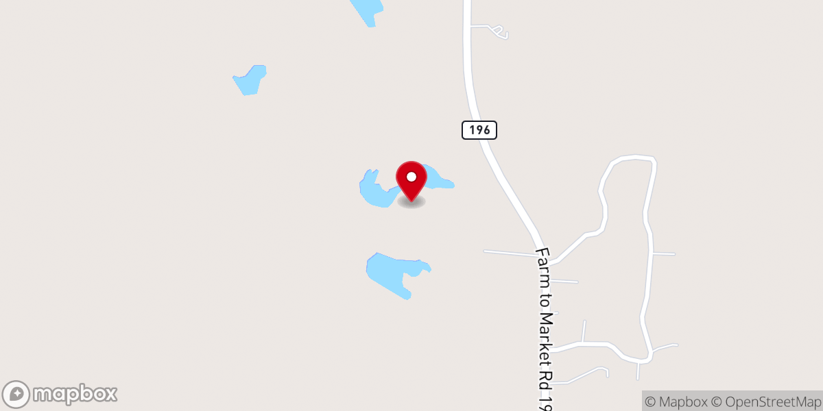 Map showing location of The Hidden Willow