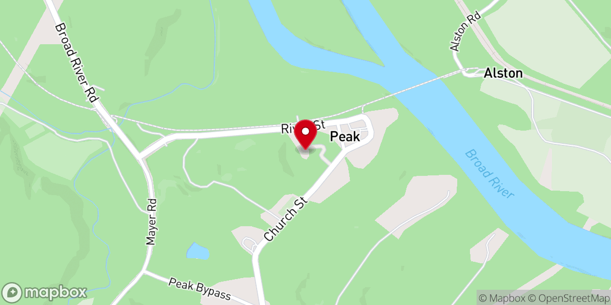 Map showing location of Saint Simons Church