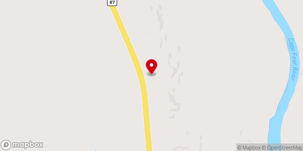 Map showing location of Joy Fellowship Outreach Ministry