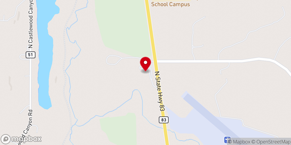 Map showing location of Franktown Seventh-day Adventist Church