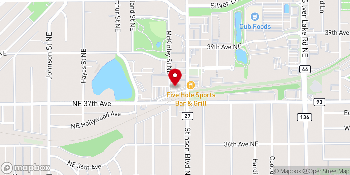 Map showing location of One Reason Church