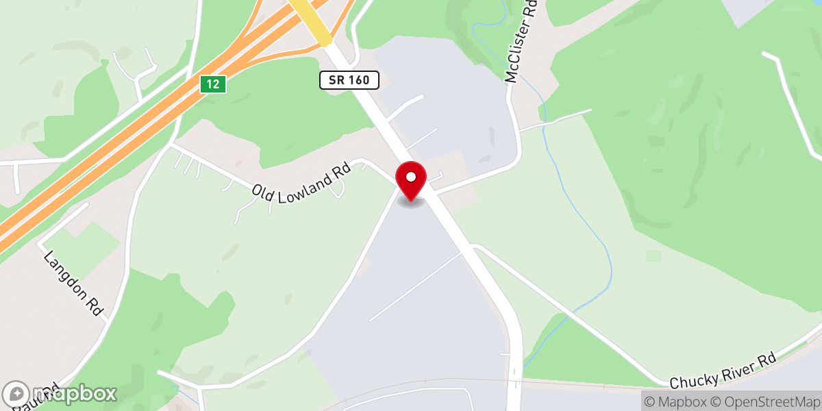 Map showing location of Circle C Cowboy Church