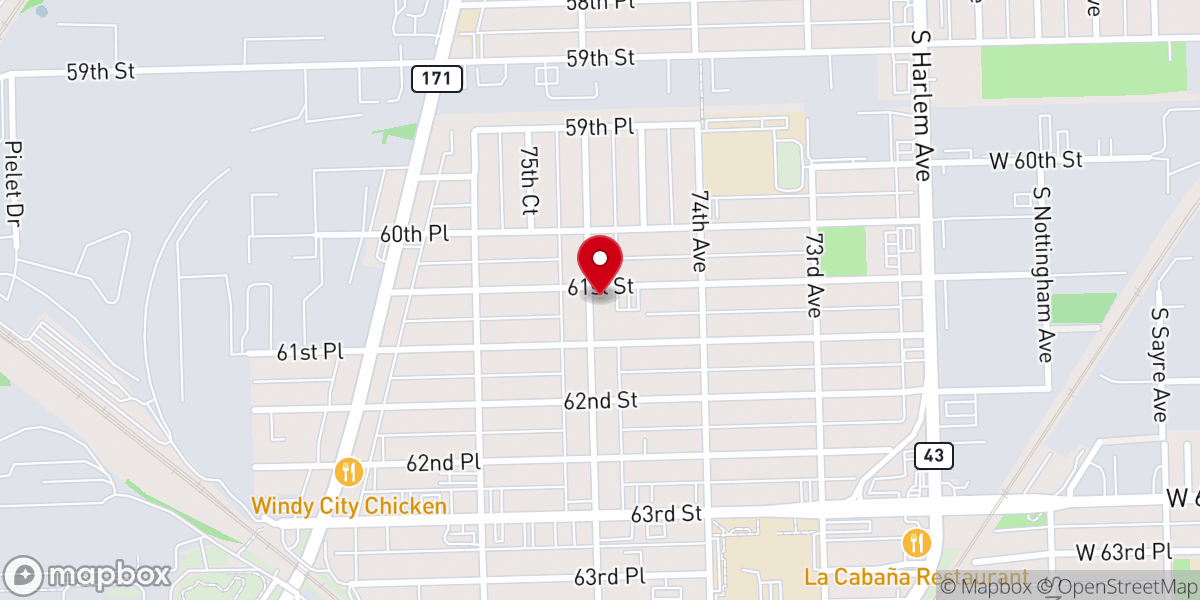 Map showing location of St Blase Catholic Church (Blessed Martyrs Of Chimbote Parish)
