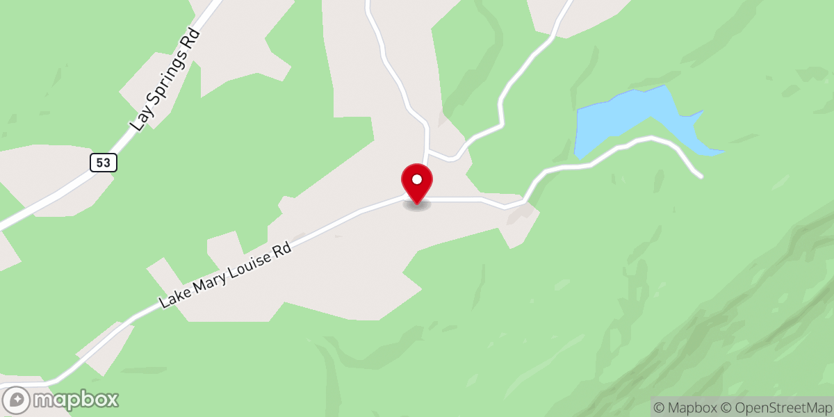 Map showing location of Gospel Temple Christian Center