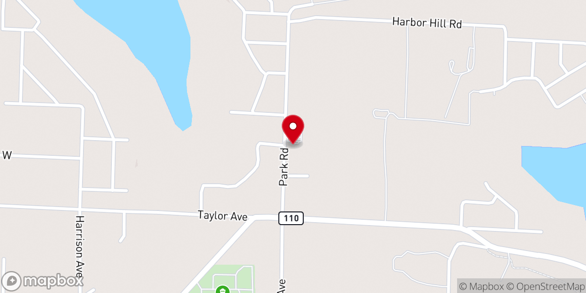 Map showing location of St. Albert Catholic Church