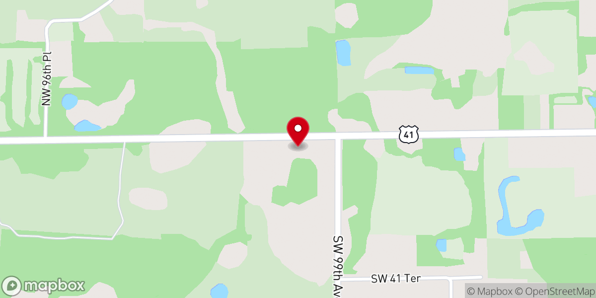 Map showing location of Bright Pond Church