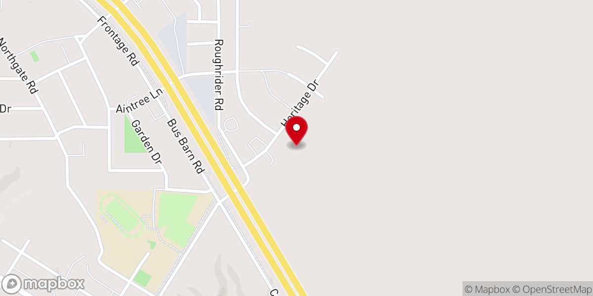Map showing location of United Methodist Church
