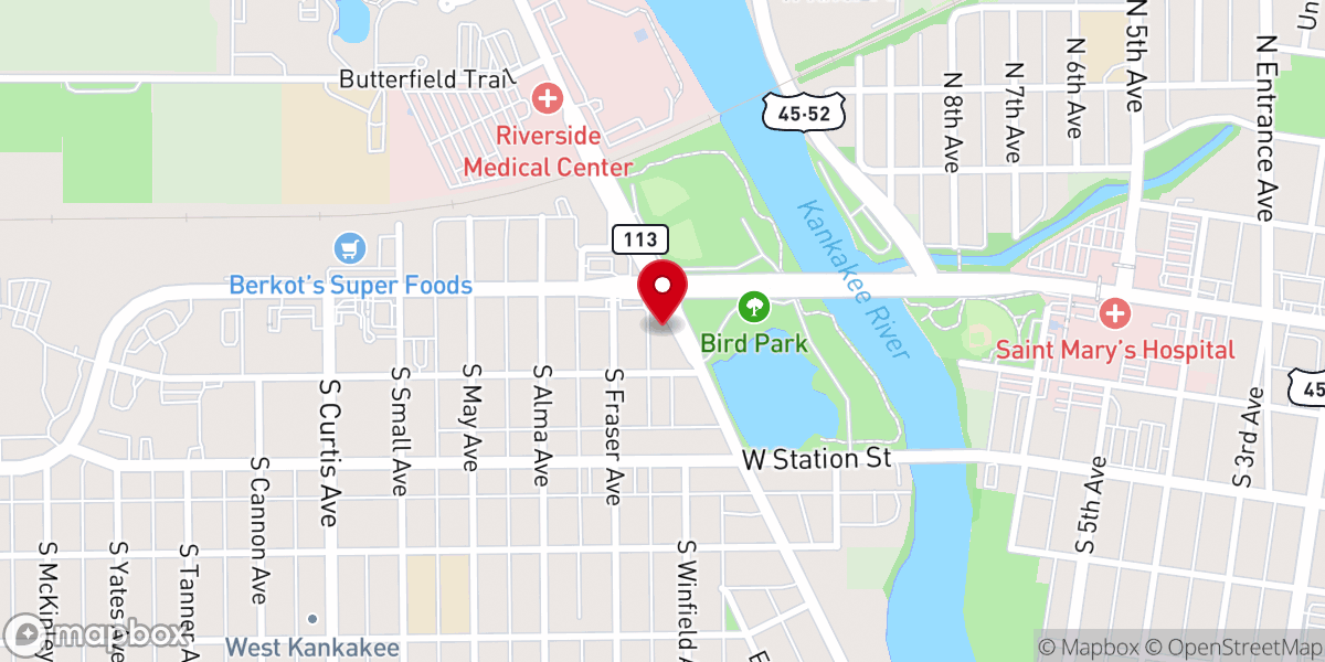 Map showing location of LC Family Ministry