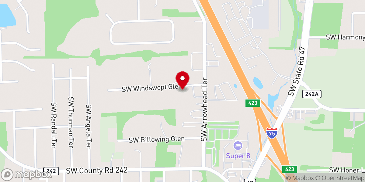 Map showing location of New Beginnings of Life Church