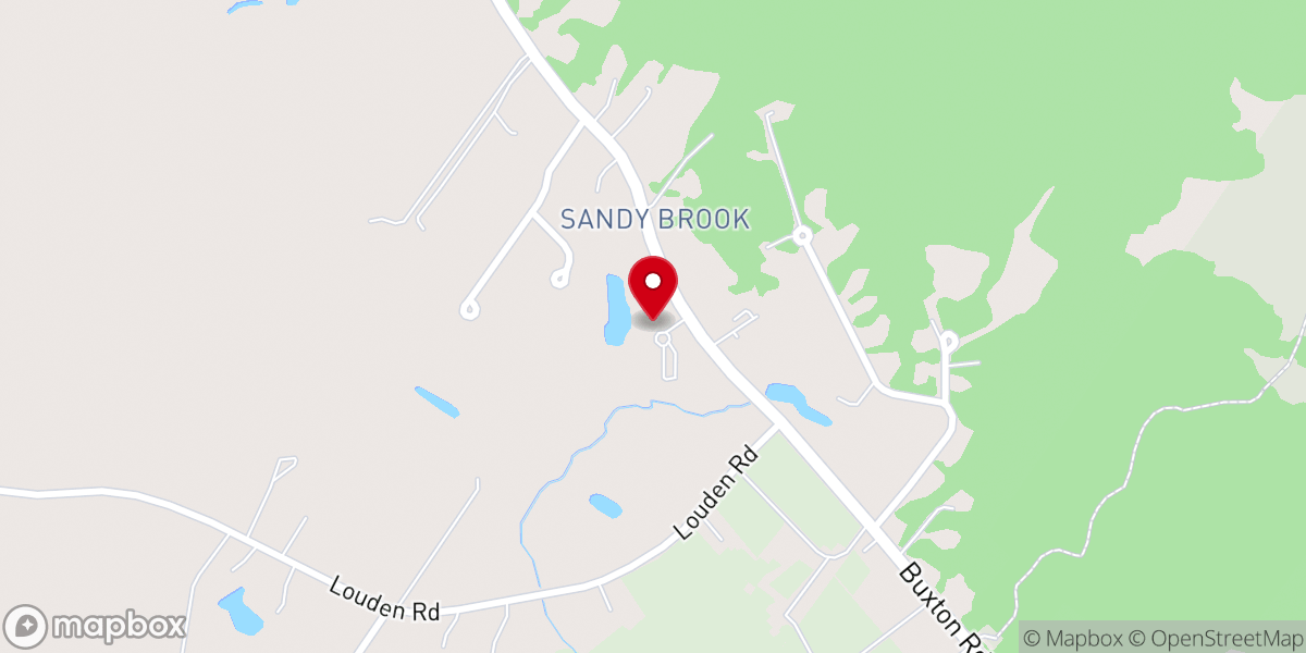 Map showing location of Seacoast Chapel Assemblies of God