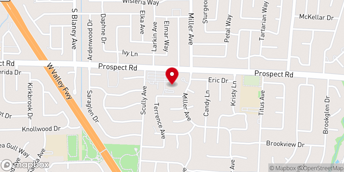Map showing location of Ascension Church