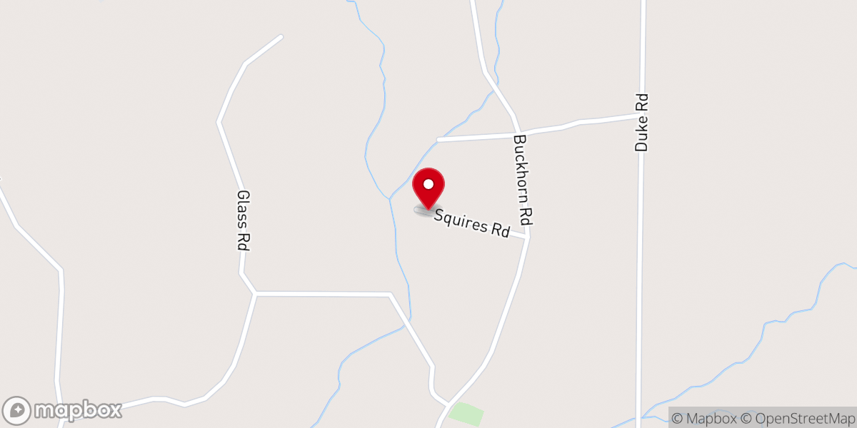 Map showing location of Rustic Sky Horse Camp