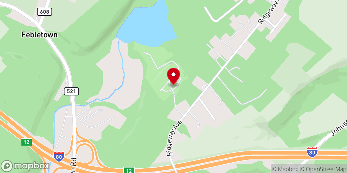 Map showing location of Hope Conference & Renewal Center