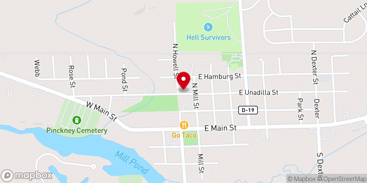 Map showing location of St. Columban Free Church