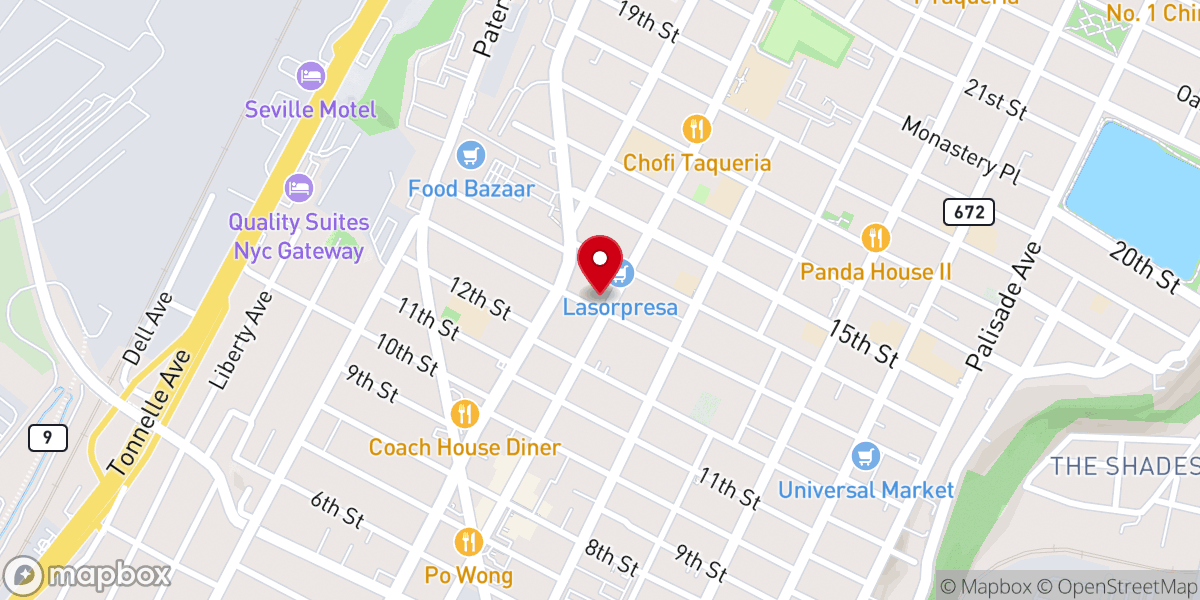 Map showing location of Iglesia Pentecostal Lirio De Los Valles Inc