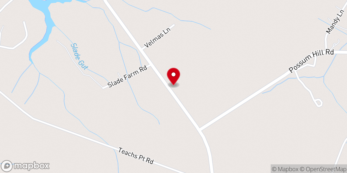 Map showing location of Gateway Church of Christ