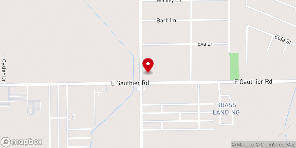 Map showing location of Bethel of Praise