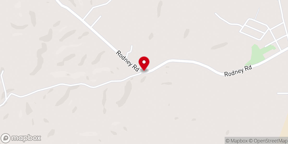 Map showing location of Magnolia Missonary Baptist Church