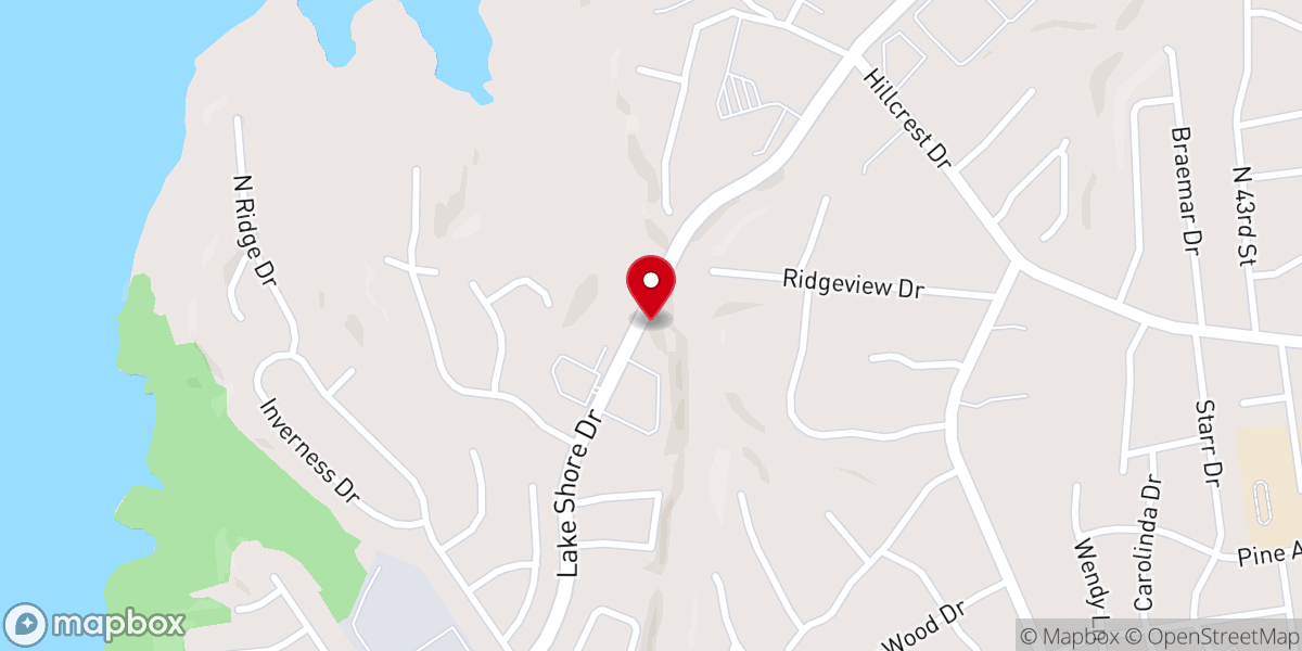 Map showing location of Restoration Family Fellowship