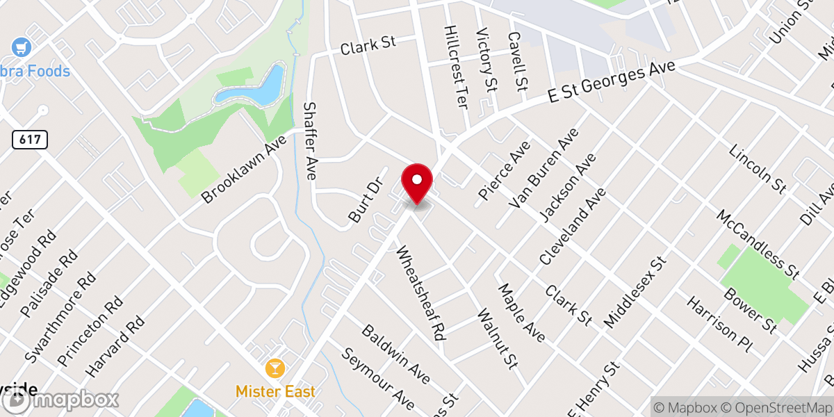 Map showing location of St Mary & St Bishoy Coptic Orthodox Church