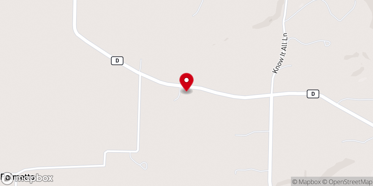 Map showing location of Storybook Barn
