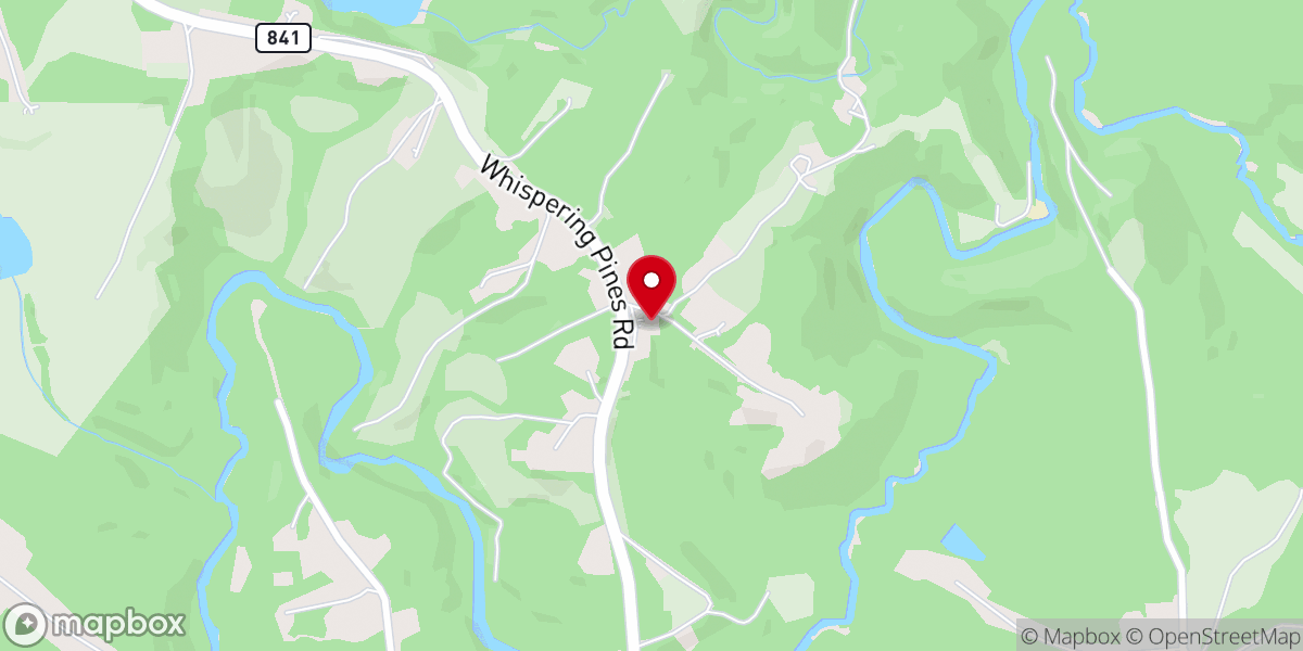 Map showing location of Bethlehem Baptist Church