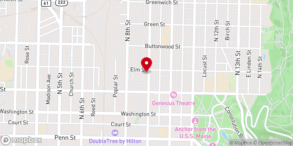 Map showing location of City Light Ministry - The Keep