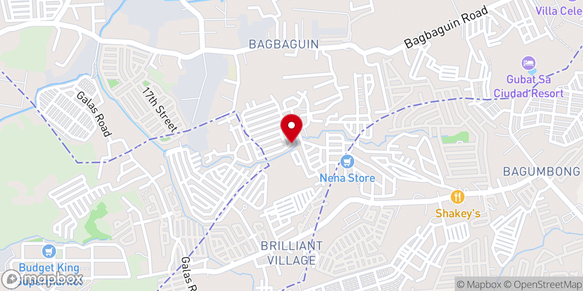 Map showing location of Mt. Olives Baptist Church