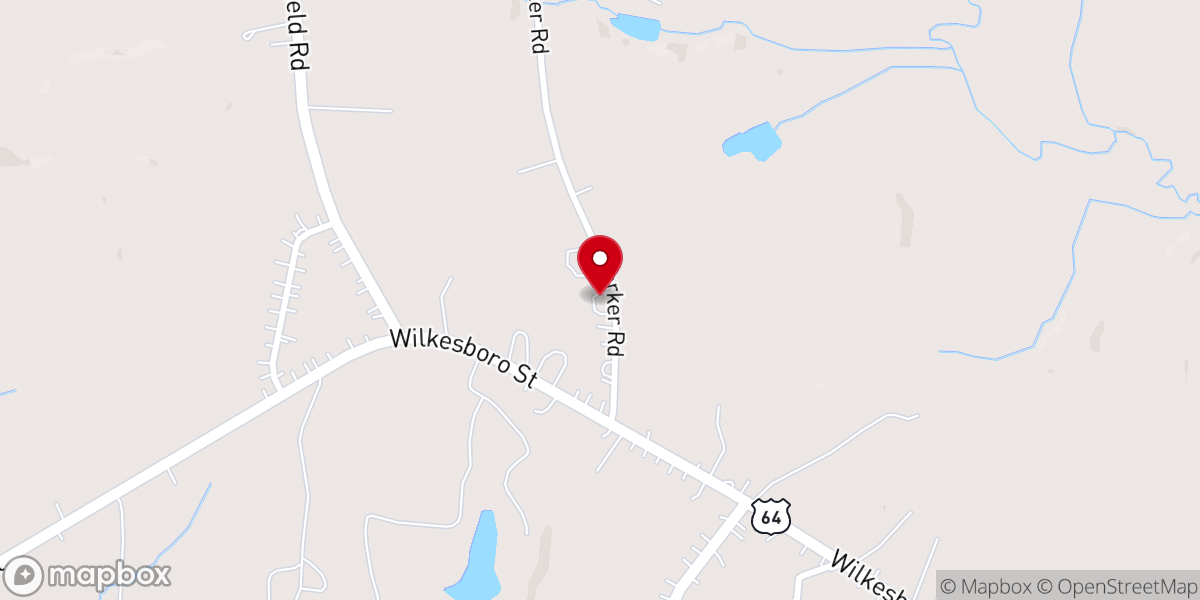 Map showing location of Clement Grove Church