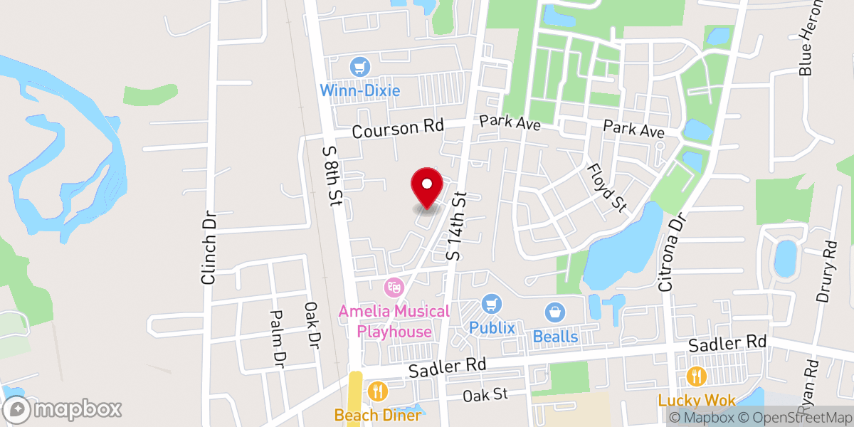 Map showing location of Lifeline Ministries-Amelia