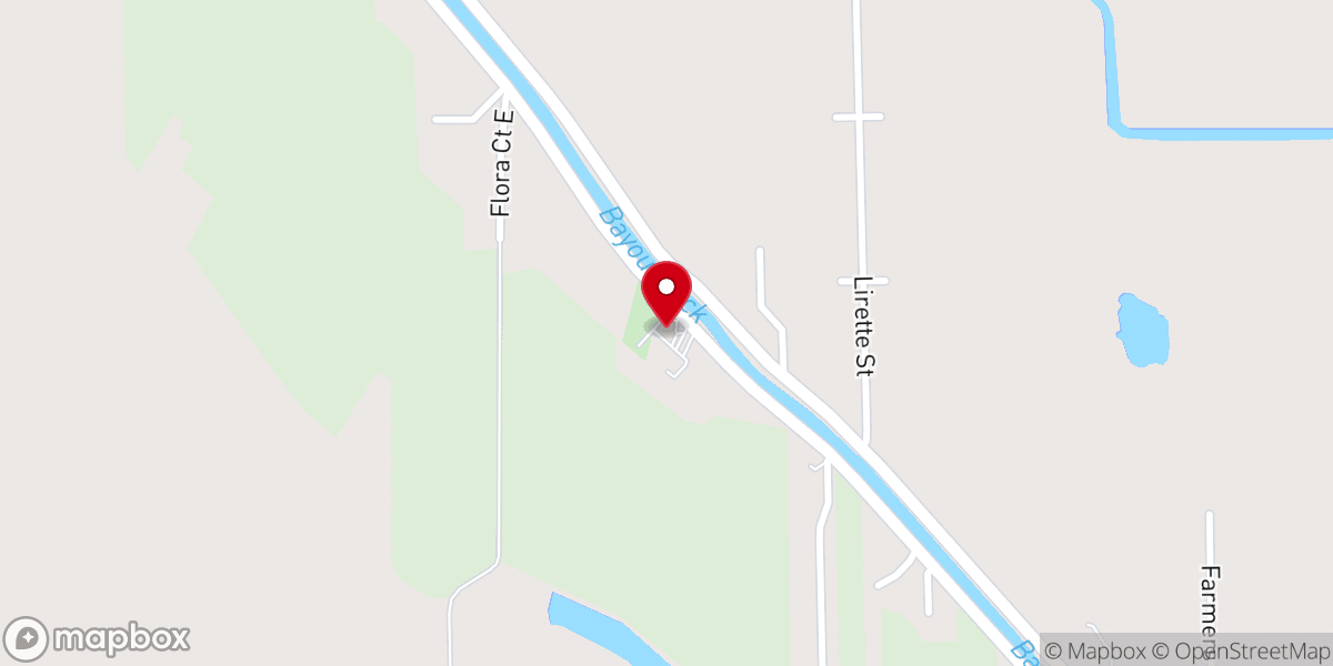 Map showing location of St Anthony of Padua Catholic Church