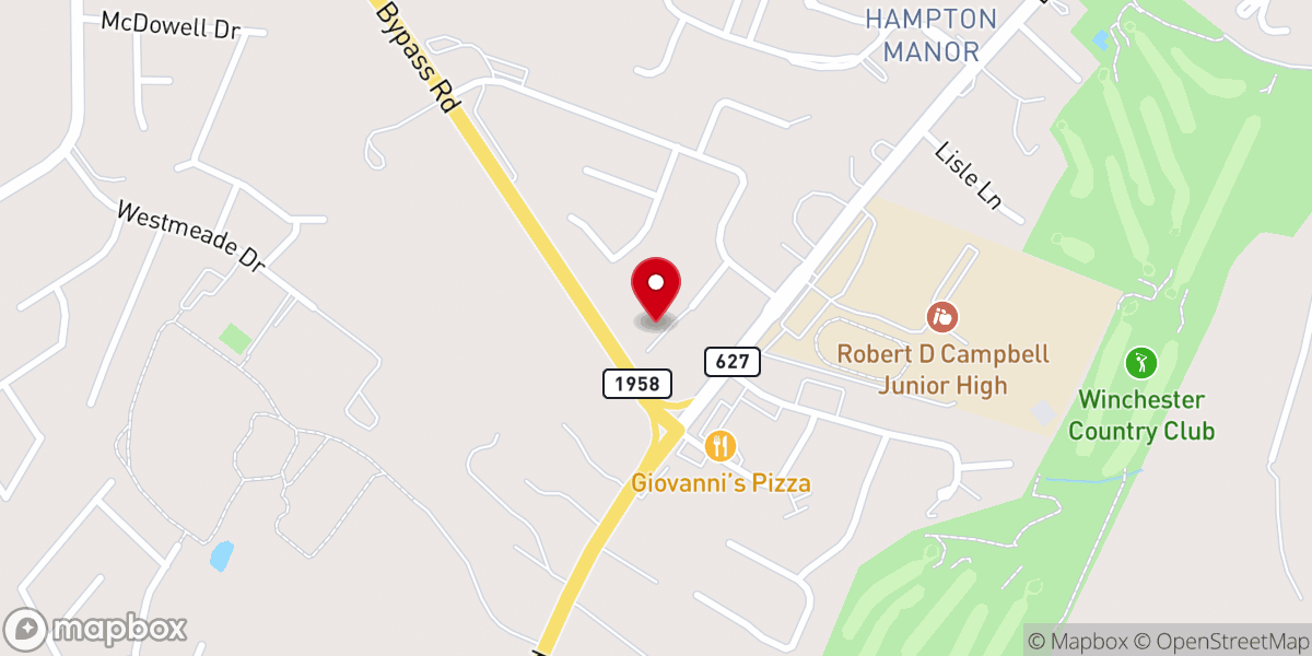 Map showing location of Journey Church