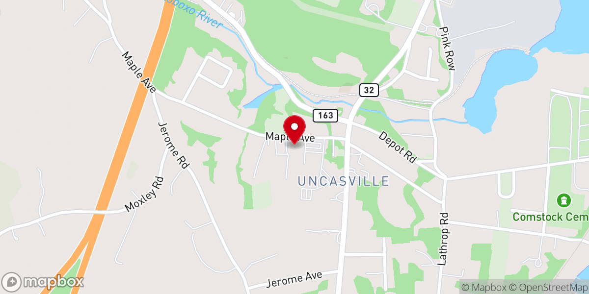 Map showing location of Saint John the Evangelist Catholic Church