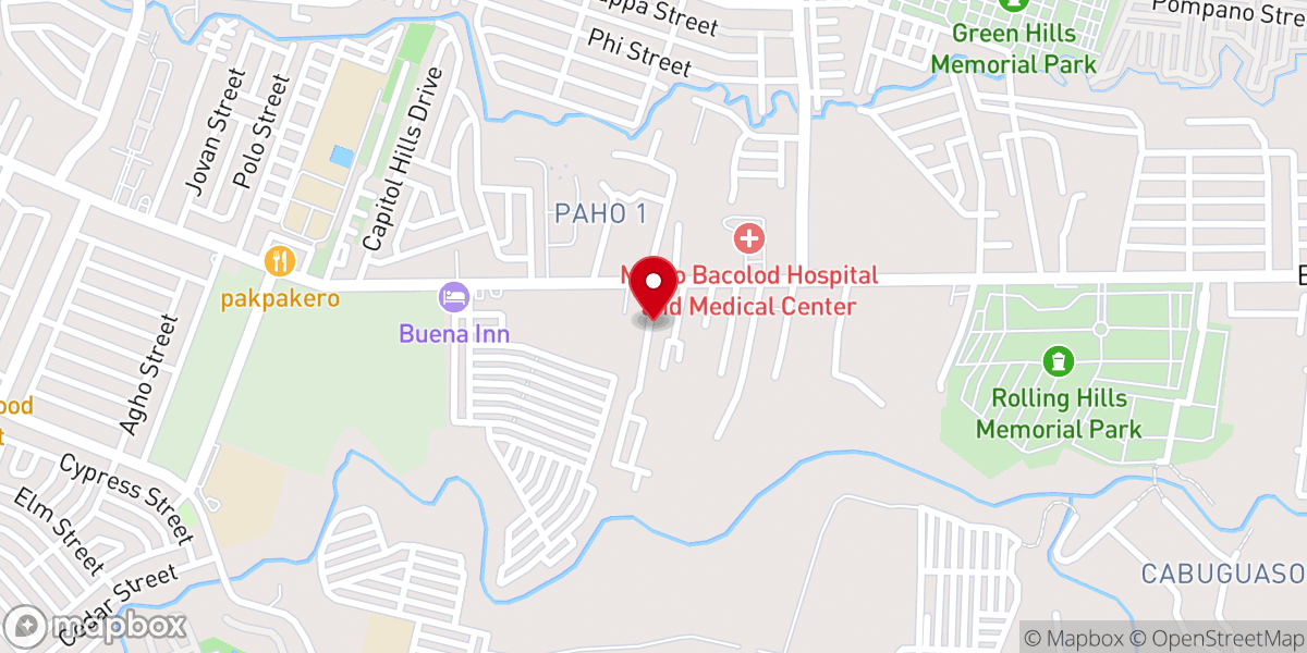 Map showing location of The Lord's Lampstand Christian Church