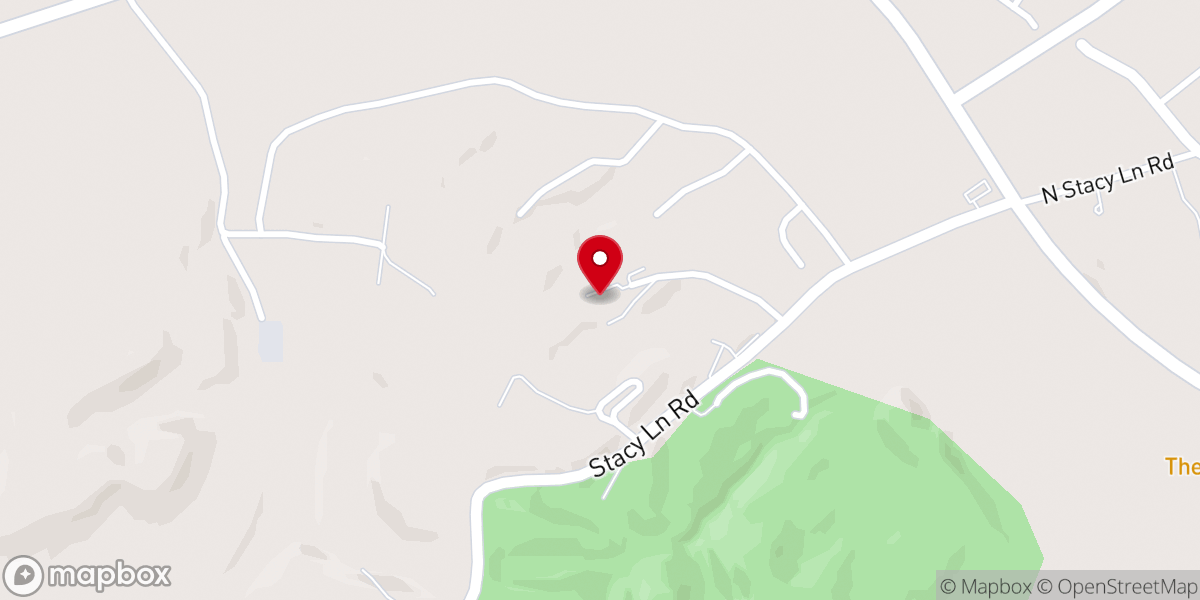 Map showing location of Emmanuel Baptist Church