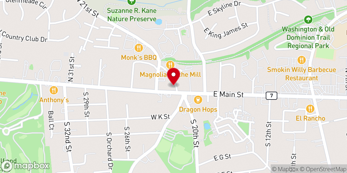 Map showing location of The Clothing Closet