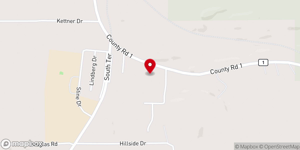 Map showing location of St Francis Church