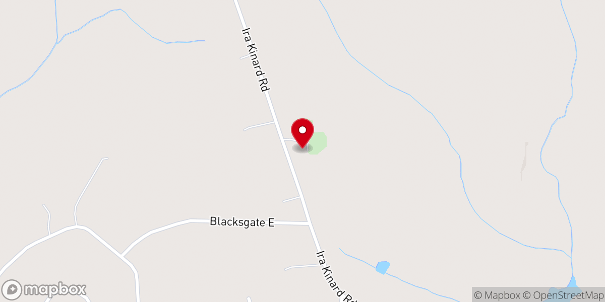 Map showing location of Mount Moriah AME Church