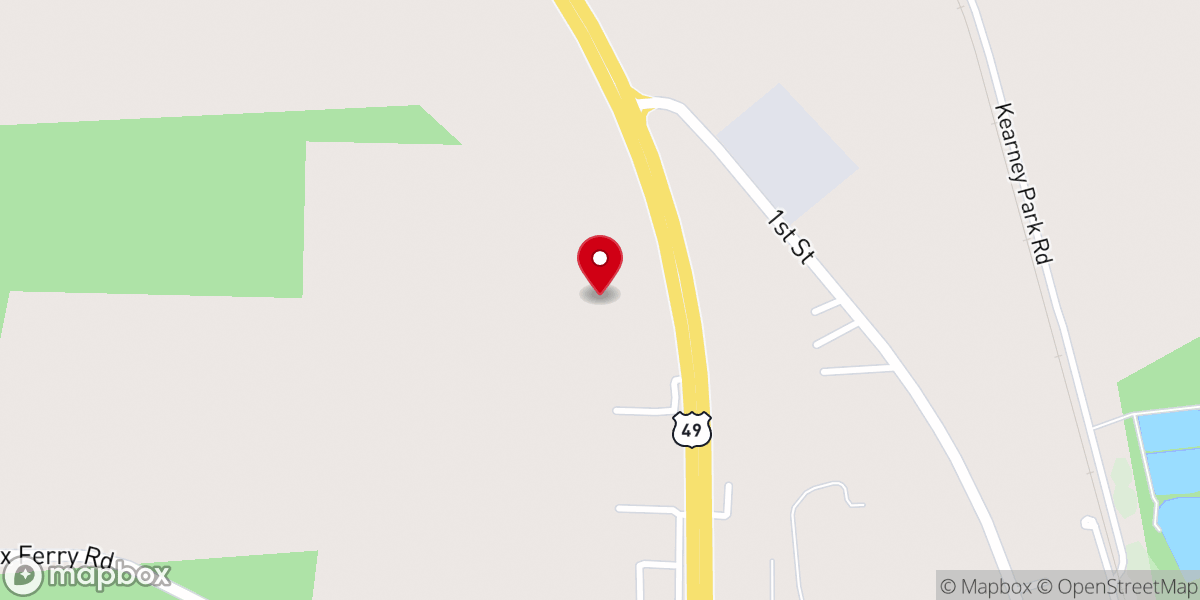Map showing location of Scott Carter Ministries Inc