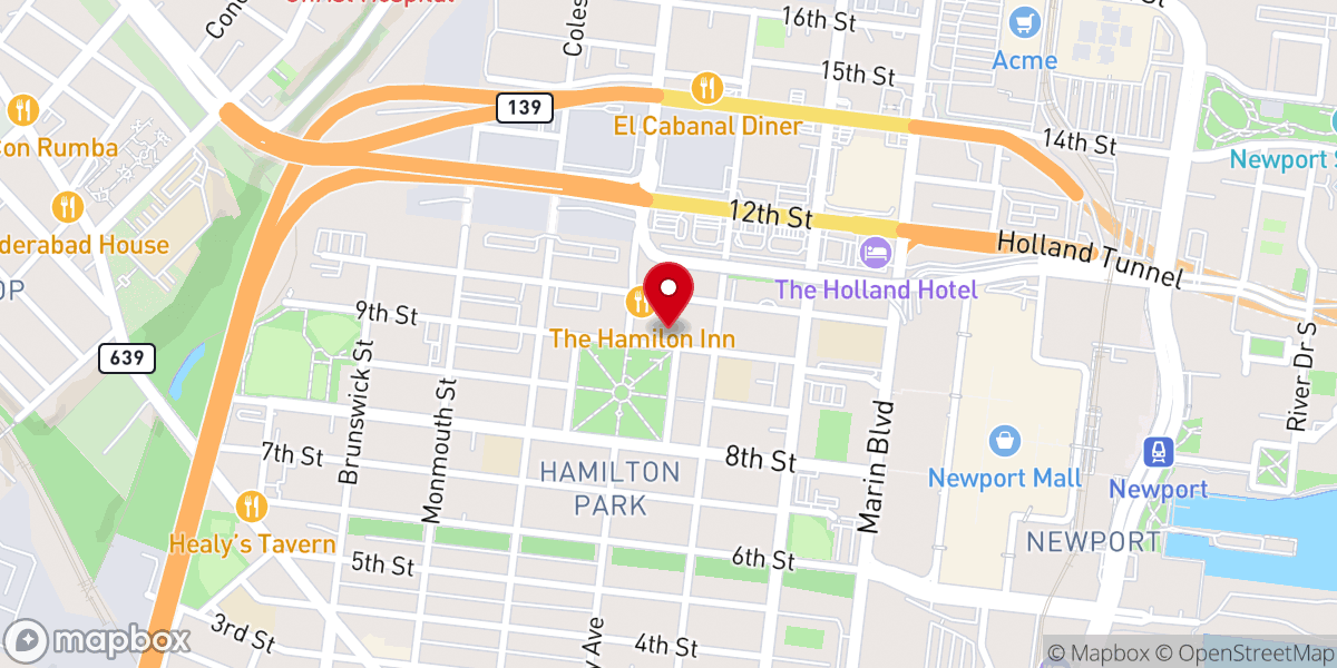 Map showing location of St Michael Roman Catholic Church