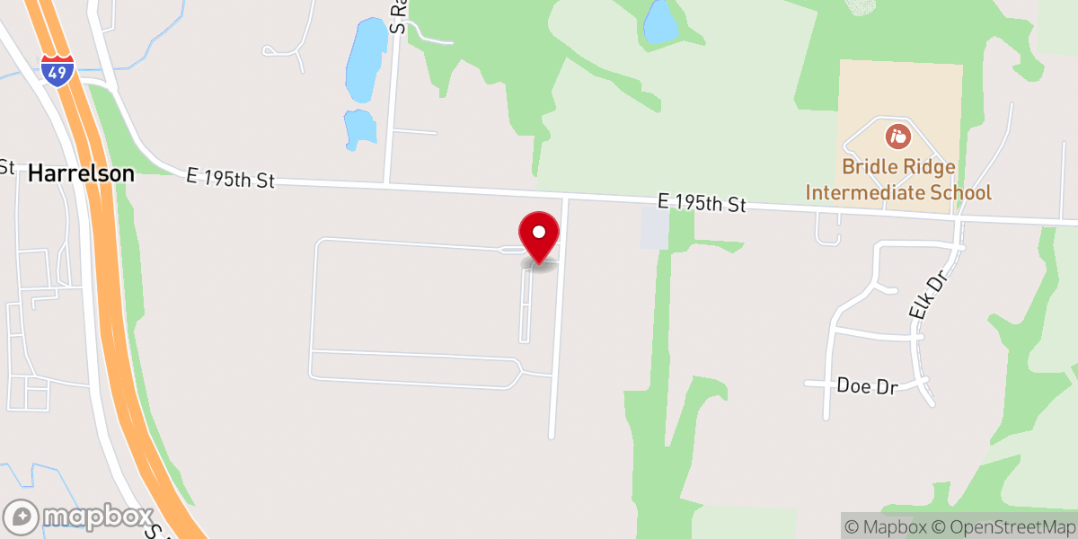 Map showing location of Church & Dwight Distribution
