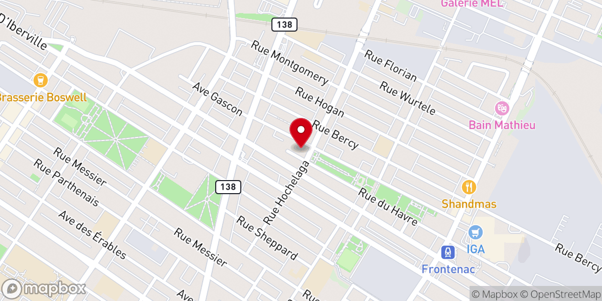 Map showing location of Our Lady of Czestochowa Catholic Church